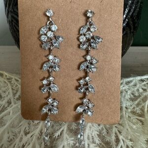 Formal earrings, costume jewelry